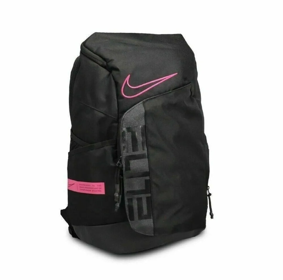 Nike Elite Pro Basketball Backpack Black Pink Breast Cancer Awaren ELITE Backpacks