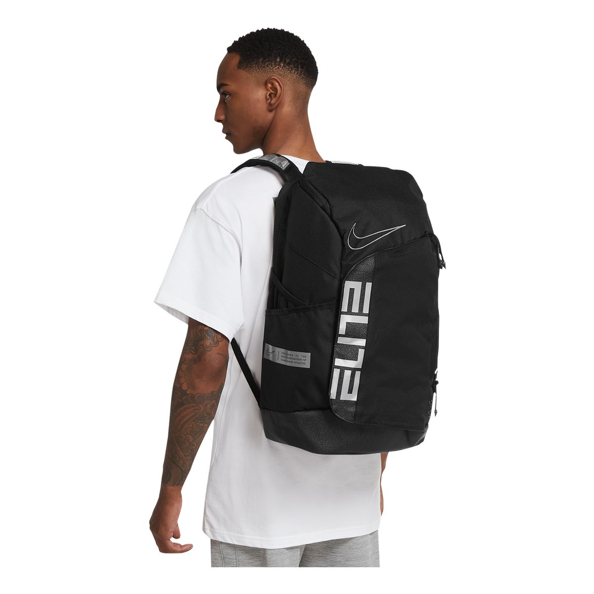 Nike Elite Pro Basketball Backpack
'Black White' - Reflective